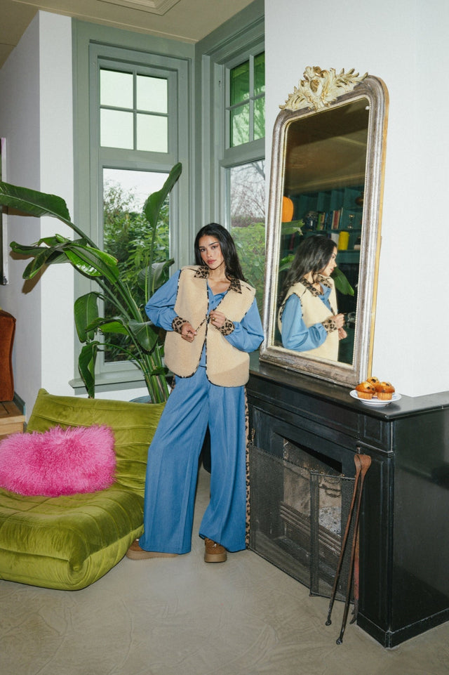 Dyna blouse | Celestial Blue - Fluresk - wonder & melon