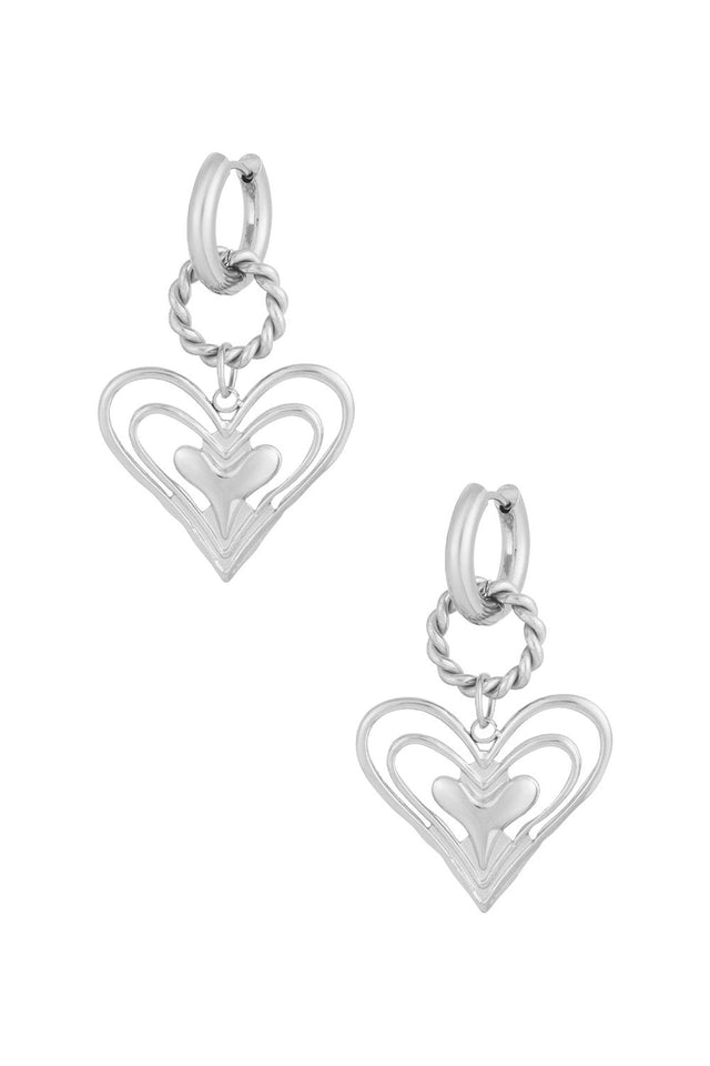 Earrings | Heart | What’s love - wonder & melon - wonder & melon