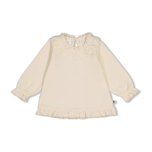 Feetje Longsleeve met kraag Winter Denims Offwhite