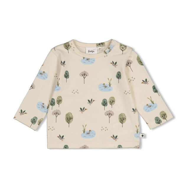 Feetje | Longsleeve AOP | Wiggle and Waddle - Feetje - wonder & melon
