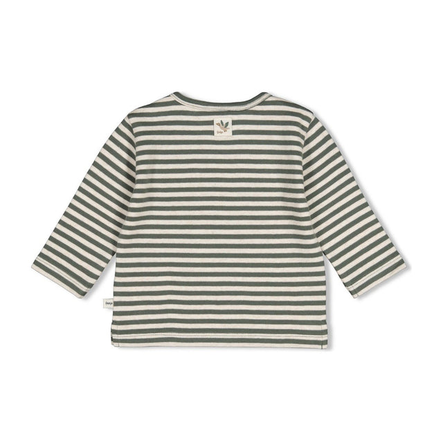 Feetje | Longsleeve rib met streep | Wiggle and Waddle - Feetje - wonder & melon