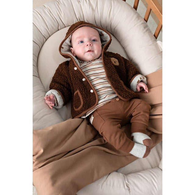 Feetje | Omkeerbaar teddy jasje met capuchon - Tiny Timber Tales - Feetje - wonder & melon