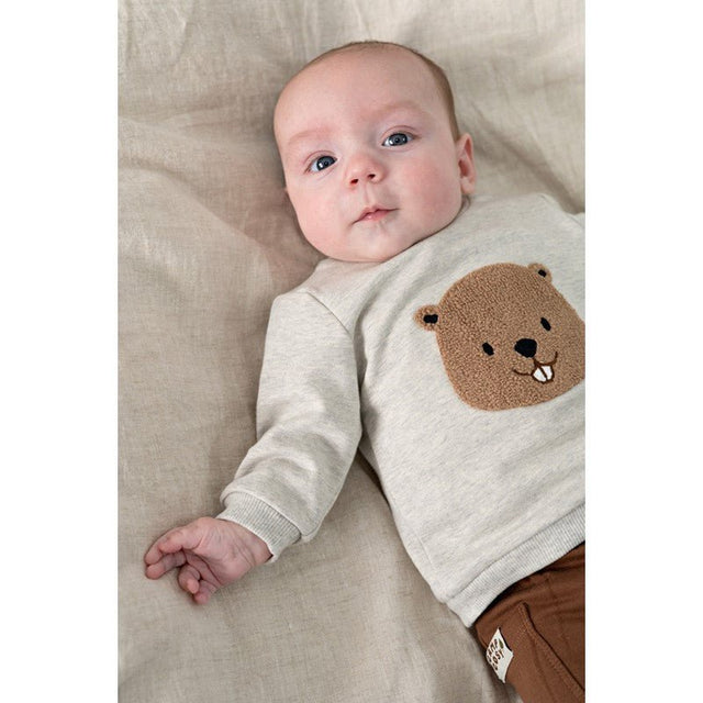 Feetje | Sweater - Tiny Timber Tales | Bevertje - Feetje - wonder & melon