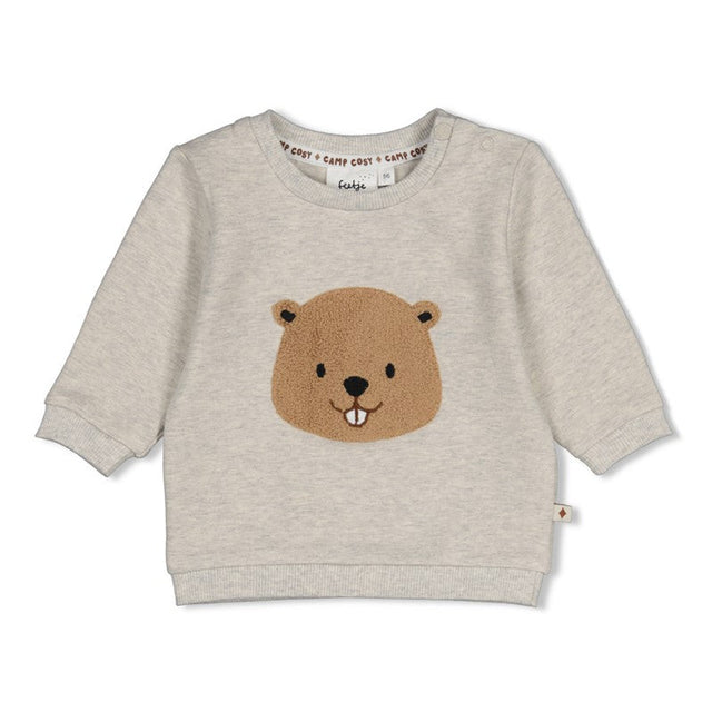 Feetje | Sweater - Tiny Timber Tales | Bevertje - Feetje - wonder & melon