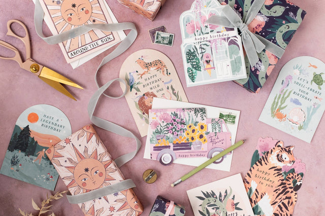 Flower Truck verjaardagskaart | Vrouwelijke verjaardagskaart | Bloemen - Sister Paper Co. - wonder & melon