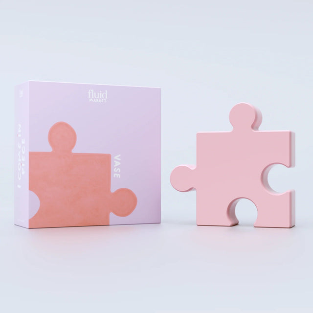 Fluid Market | Vase Puzzle Rose - Fluid Market - wonder & melon