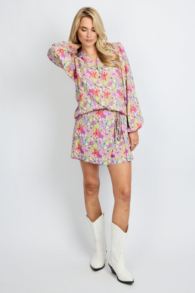 Fluresk | bloemen | Skort - Fluresk - wonder & melon