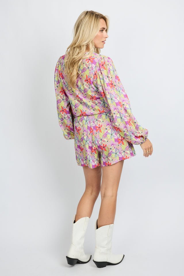 Fluresk | bloemen | Skort - Fluresk - wonder & melon