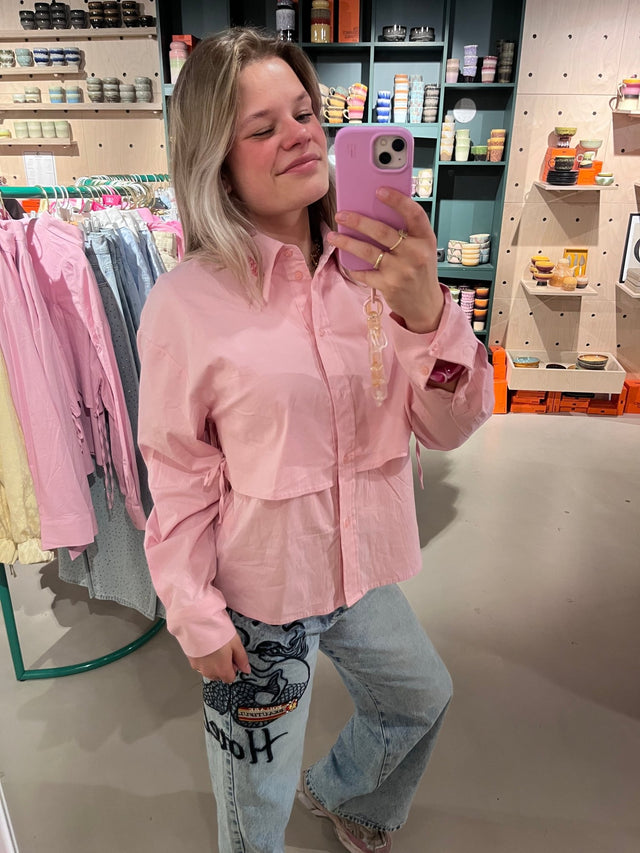 Fluresk | Blouse | Roze - Fluresk - wonder & melon