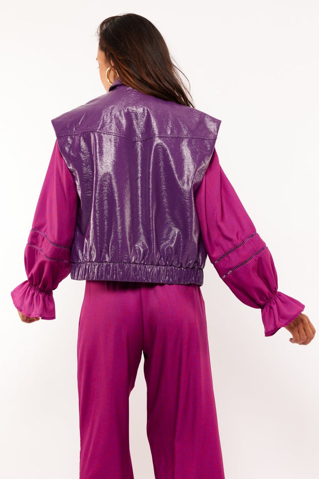 Fluresk | Bria Gilet | Grape Purple - Fluresk - wonder & melon