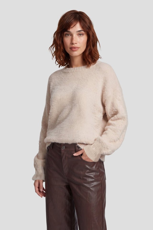 Fluresk | Caia knit sweater | Wood ash - Fluresk - wonder & melon