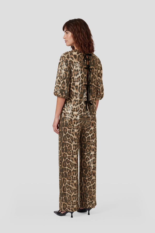 Fluresk Esra broek | Panter - Fluresk - wonder & melon