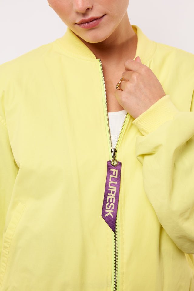 Fluresk | Gele bomber - FLURESK - wonder & melon