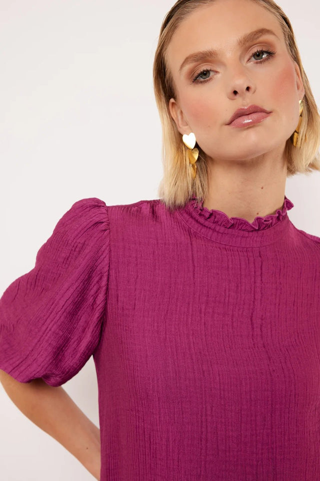 Fluresk | Geneva top | Purple Orchid - Fluresk - wonder & melon