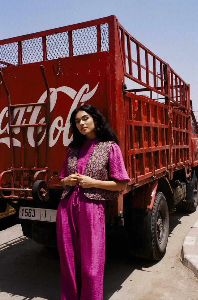 Fluresk | Geneva top | Purple Orchid - Fluresk - wonder & melon