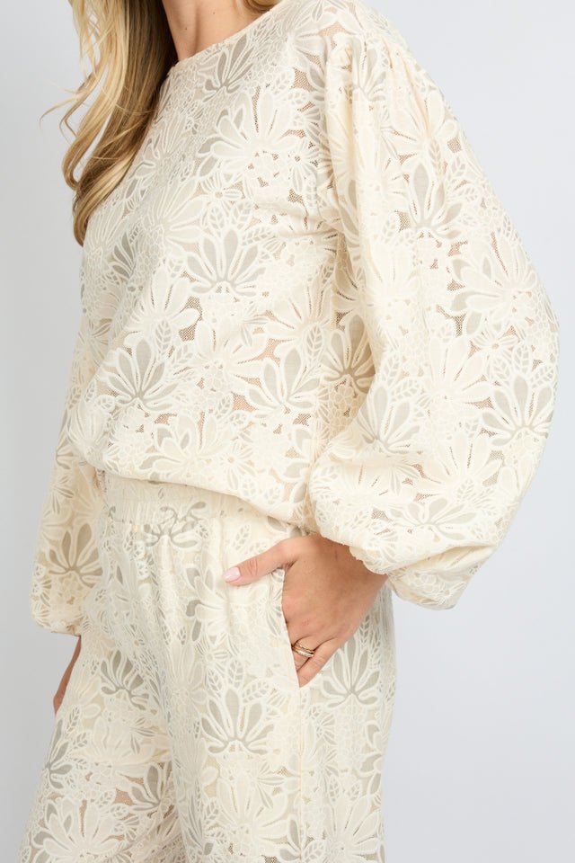 Fluresk | Kanten blouse - FLURESK - wonder & melon