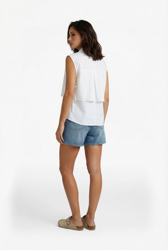 Fluresk | Witte blouse | Strik - FLURESK - wonder & melon