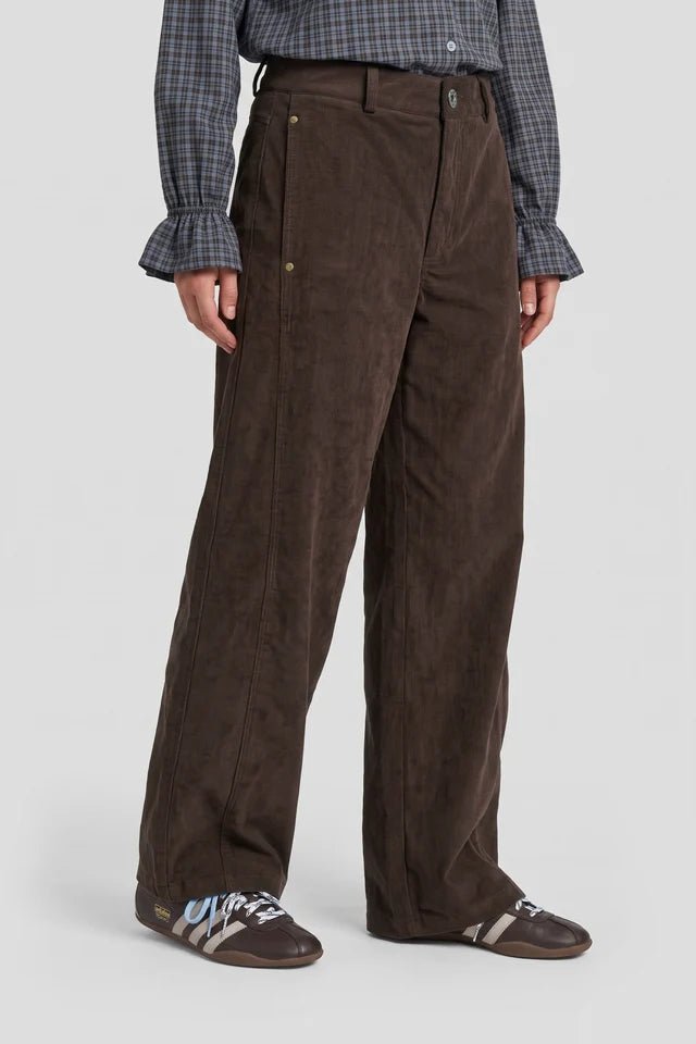 Fluresk Yane broek | Dark chocolate - Fluresk - wonder & melon
