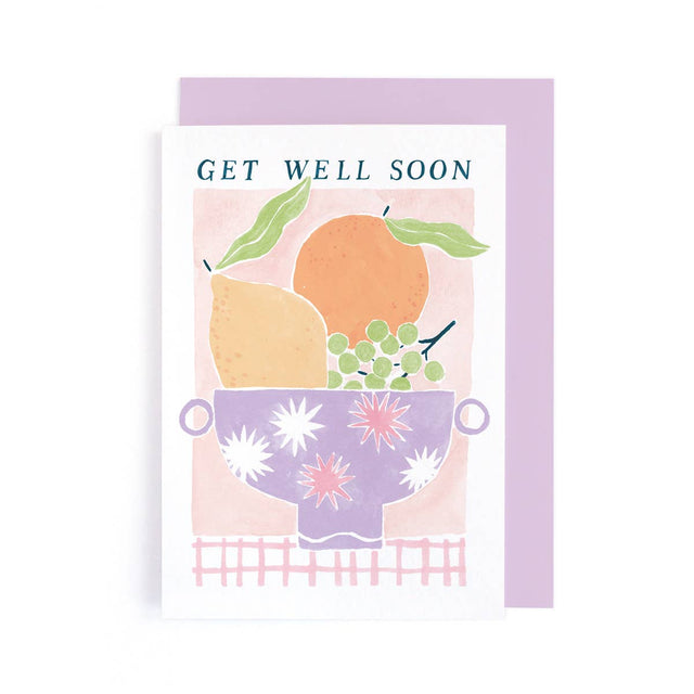 Fruit Get Well Soon Kaarten | Feel Better Soon Kaarten | Kaarten - Sister Paper Co. - wonder & melon