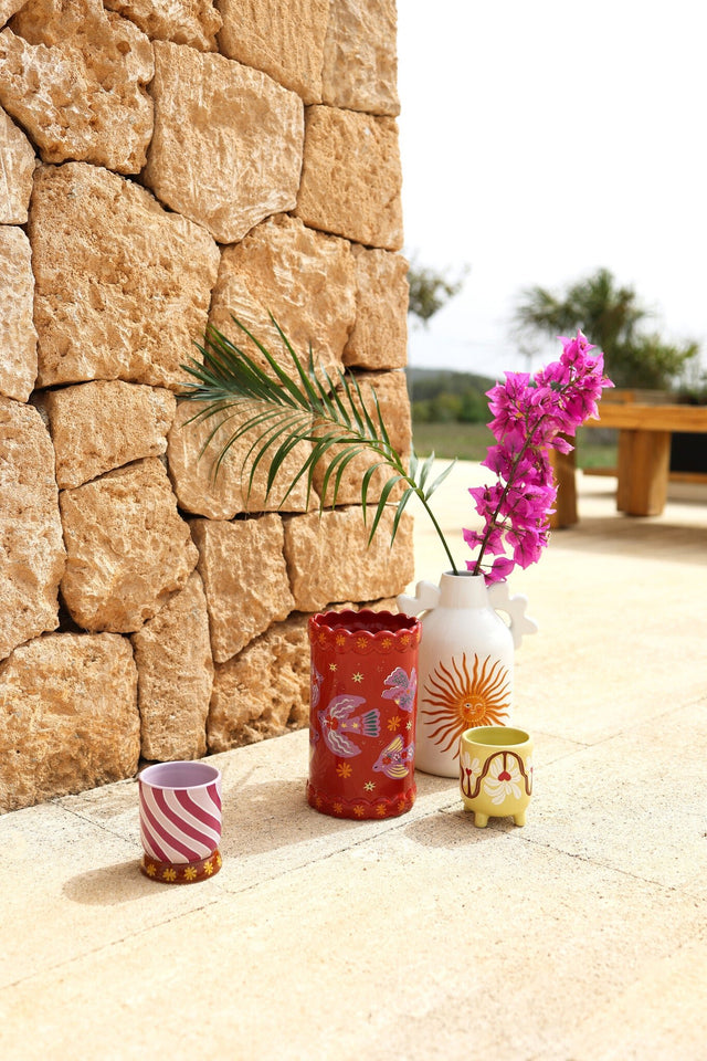 Grote vaas Vogels - All the luck in the world - wonder & melon