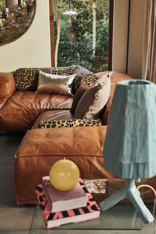 HK living | Panter kussen | Small - HKliving - wonder & melon