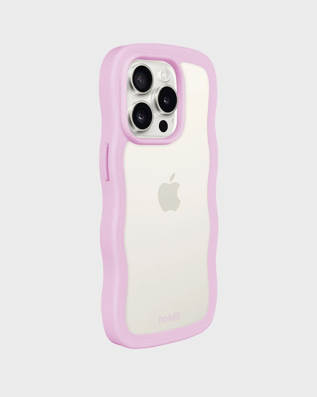 Holdit | Wave case | Transparant | Iphone 15 pro - Holdit - wonder & melon