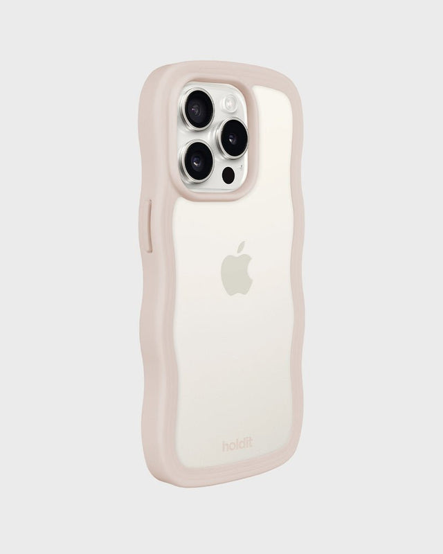 Holdit | Wave case | Transparant | Iphone 15 pro - Holdit - wonder & melon