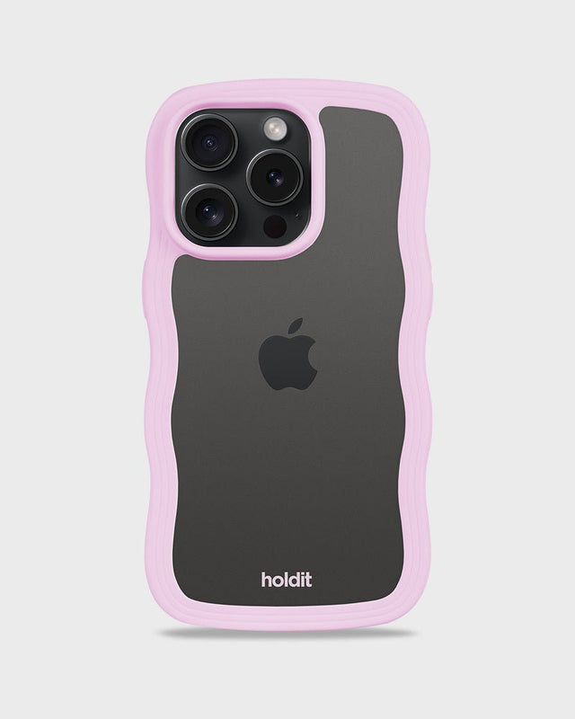 Holdit | Wave case | Transparant | Iphone 15 pro - Holdit - wonder & melon