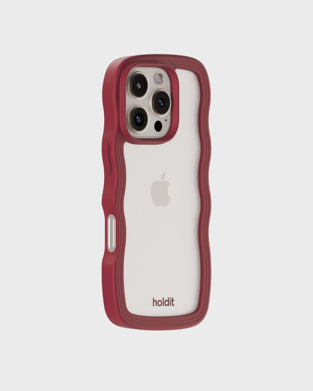 Holdit | Wave case | Transparant | Iphone 16 pro - Holdit - wonder & melon