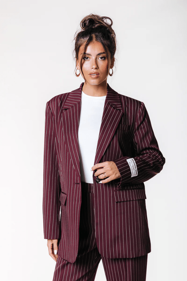Jesra Stripe Blazer | Colourful Rebel - Colourful Rebel - wonder & melon