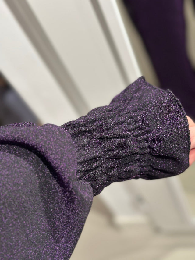 Jumpsuit Glitter | Paars - wonder & melon - wonder & melon