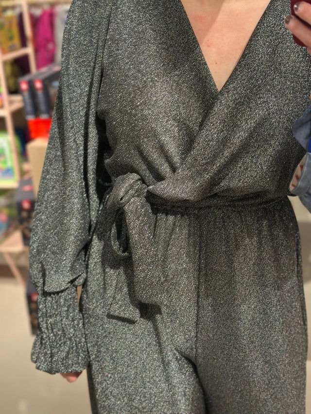 Jumpsuit Glitter | Zilver - wonder & melon - wonder & melon