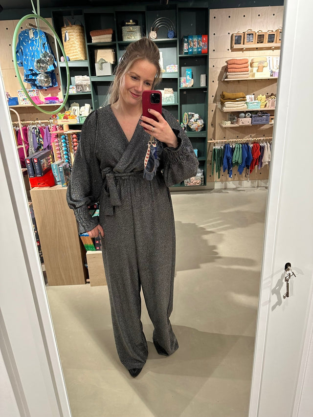 Jumpsuit Glitter | Zilver - wonder & melon - wonder & melon