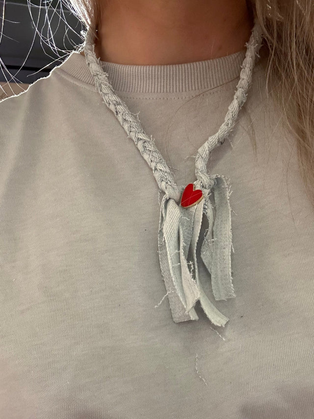 Ketting Light Blue Jeans | Hart - LaVie Denim - wonder & melon