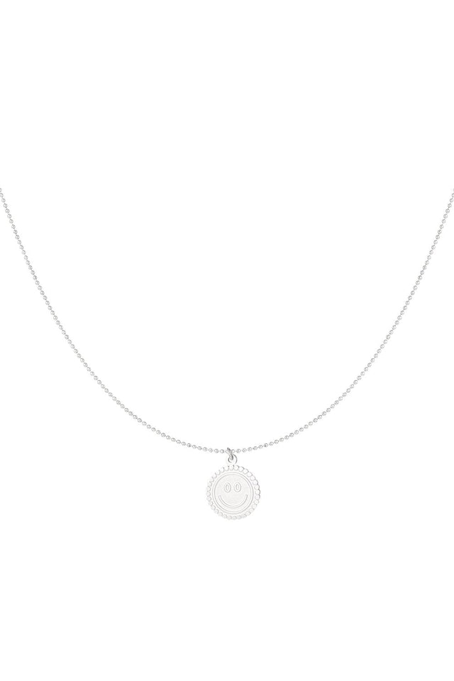 Ketting met smiley - wonder & melon - wonder & melon
