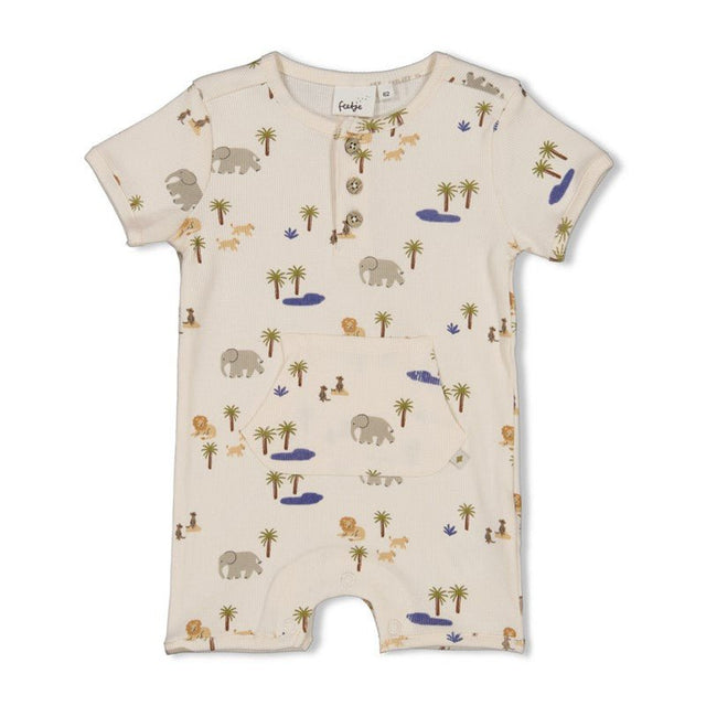 Kort boxpakje rib | Safari Savage | Feetje - Feetje - wonder & melon