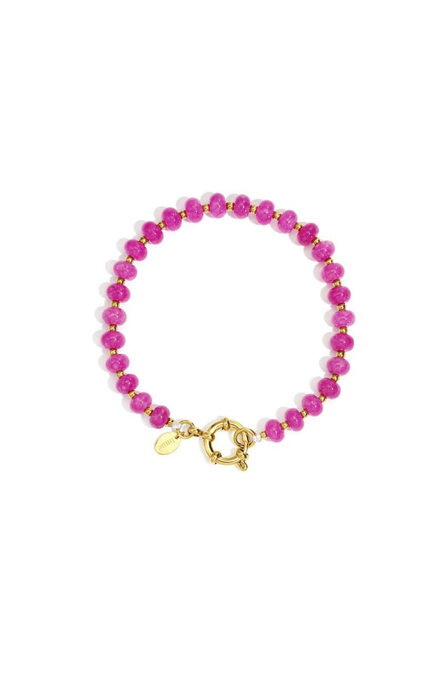 Kralenarmband | Fuchsia - wonder & melon - wonder & melon