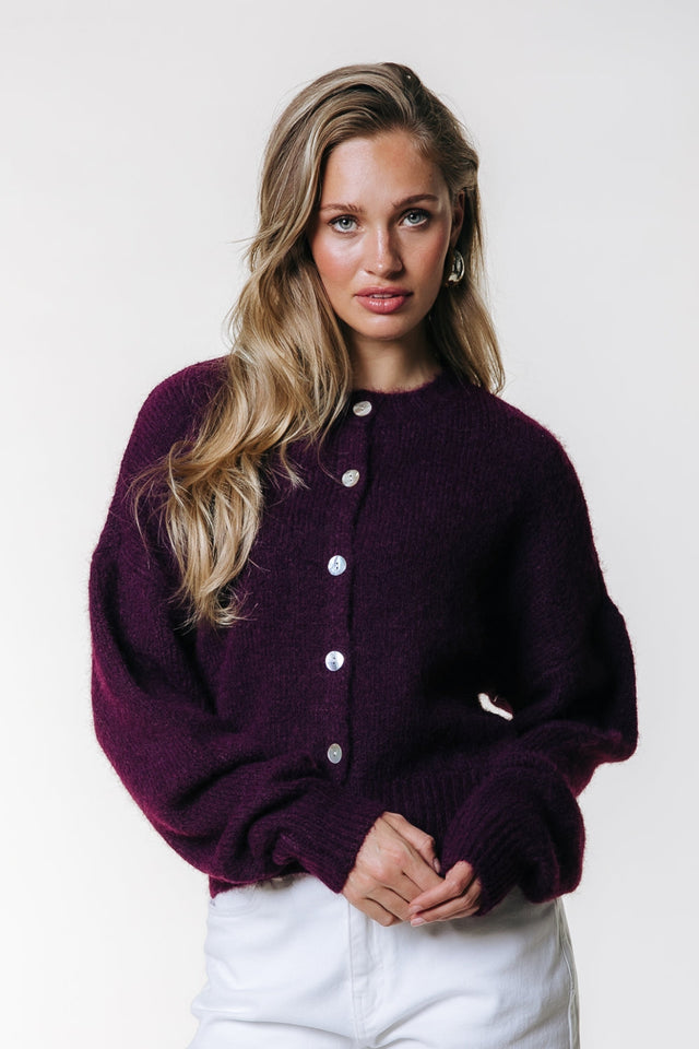 Yara knitted cardigan | Colourful rebel