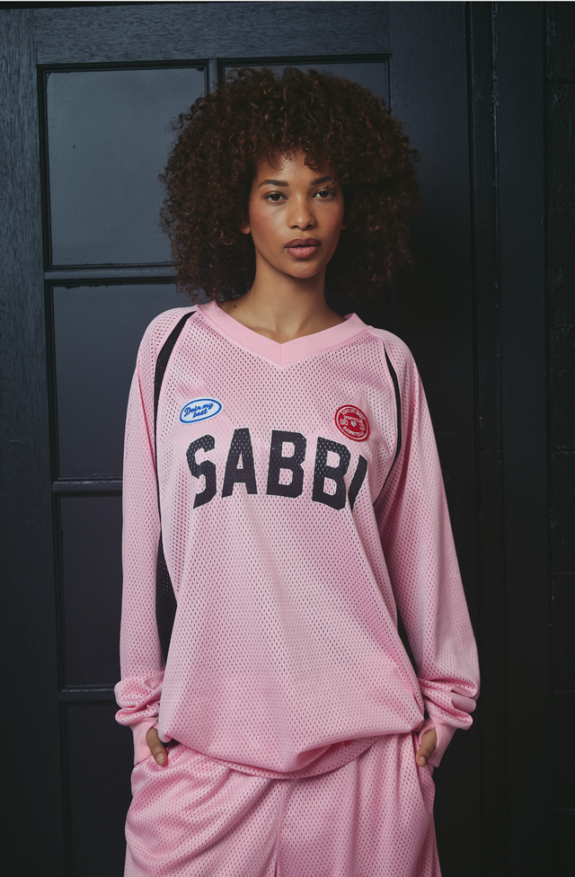 SABBI | The 10 Mesh Top | Pink