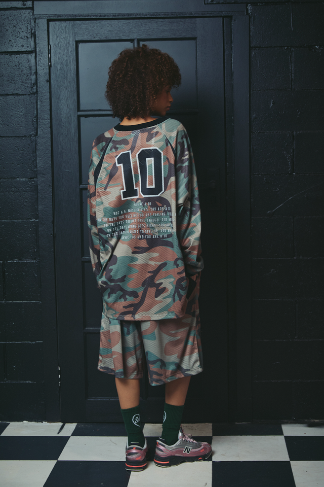 SABBI | The 10 Mesh Top | Camo