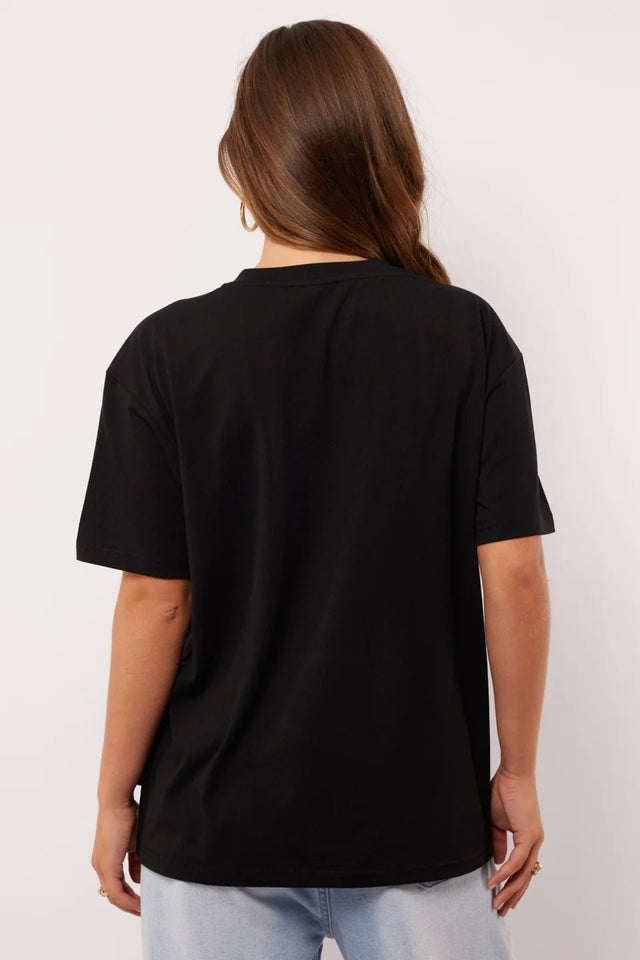 Mirala T-Shirt Black | Fluresk - Fluresk - wonder & melon