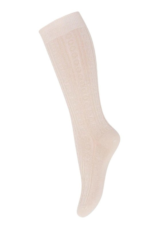 MP | Muno knee socks | Ecru col.4109 - MP Denmark - wonder & melon