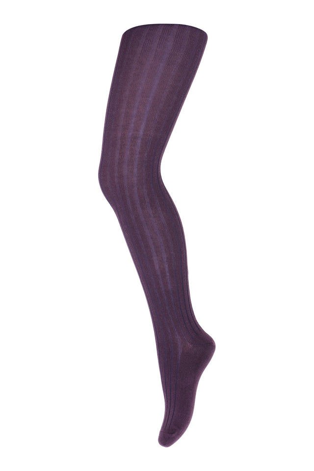 MP Rib Tights | Dark Purple 2001 - MP Denmark - wonder & melon