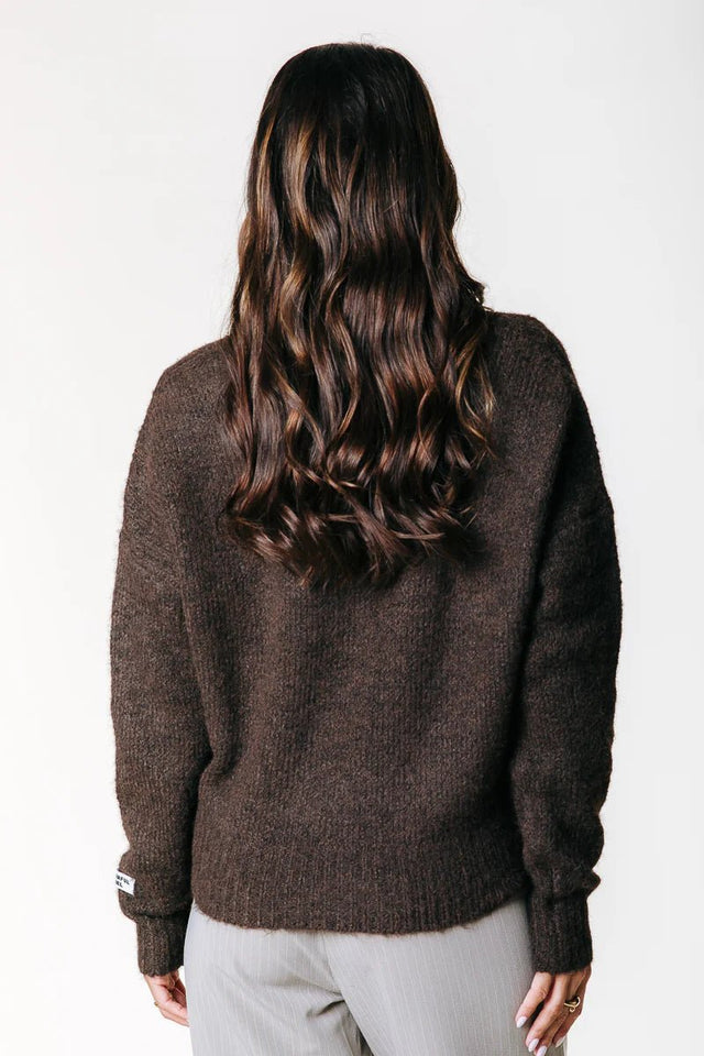 Olivia Crewneck Knitted Sweater | Colourful Rebel - Colourful Rebel - wonder & melon