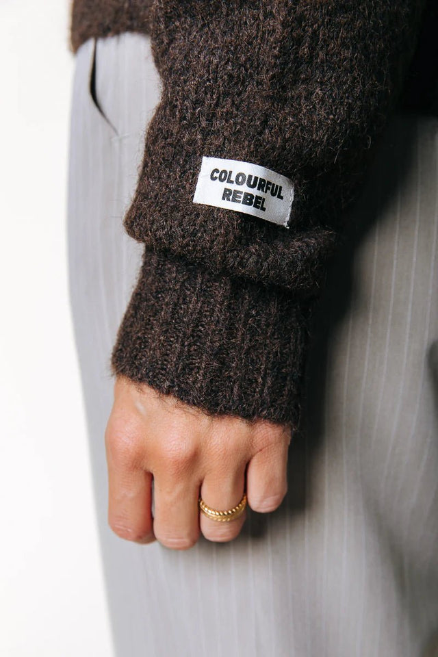 Olivia Crewneck Knitted Sweater | Colourful Rebel - Colourful Rebel - wonder & melon