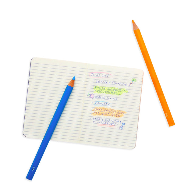 Ooly | Jumbo Brights Colored Pencils | Neon - Ooly - wonder & melon