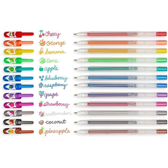Ooly | Yummy Yummy Scented Glitter Gel Pens - Ooly - wonder & melon