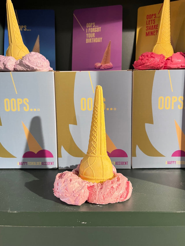 OOPS | licht roze | ijsje | klein - Tiskolderstudio - wonder & melon