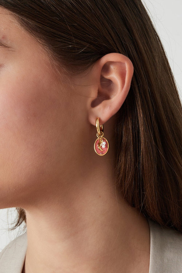 Oorbellen | Maantje | Parels - wonder & melon - wonder & melon