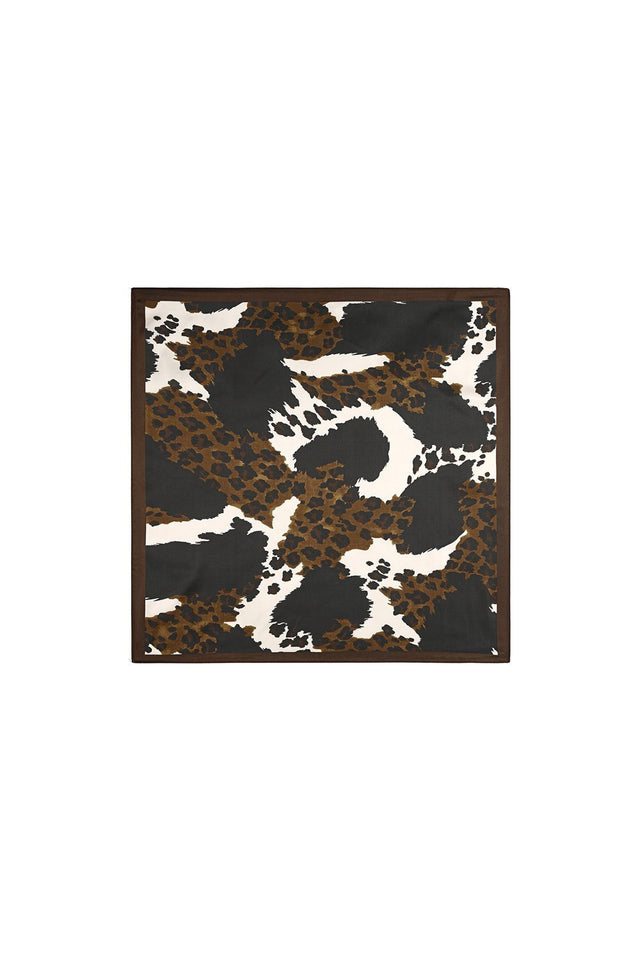 Panterprint/koeienprint sjaaltje - wonder & melon - wonder & melon
